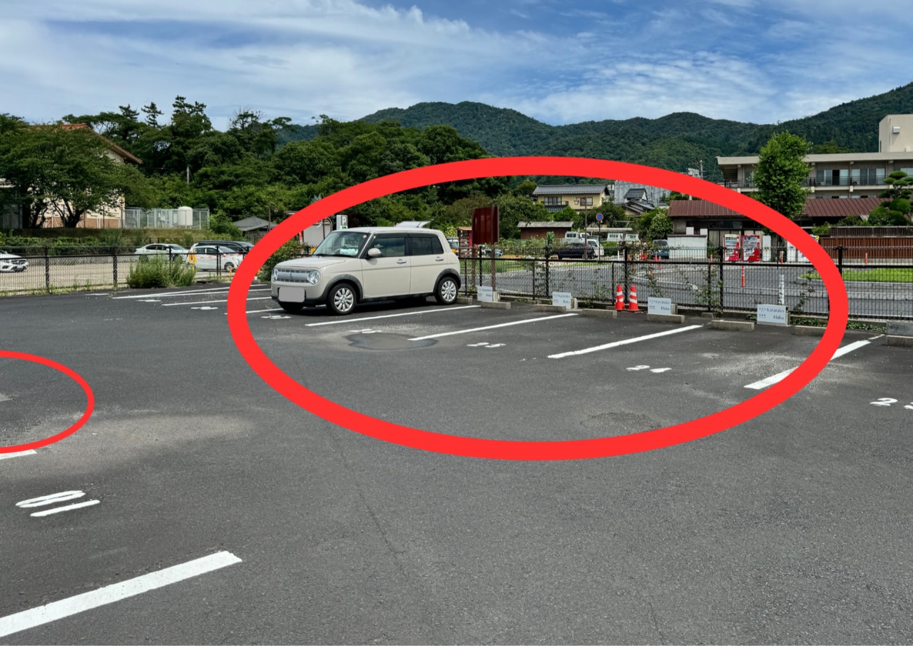 第二駐車場 道順6